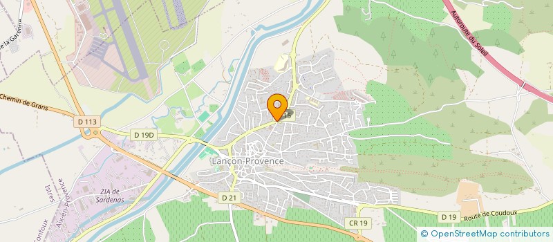 localisation de l'entreprise MADAME METTE RUDELLE  LANCON-PROVENCE
