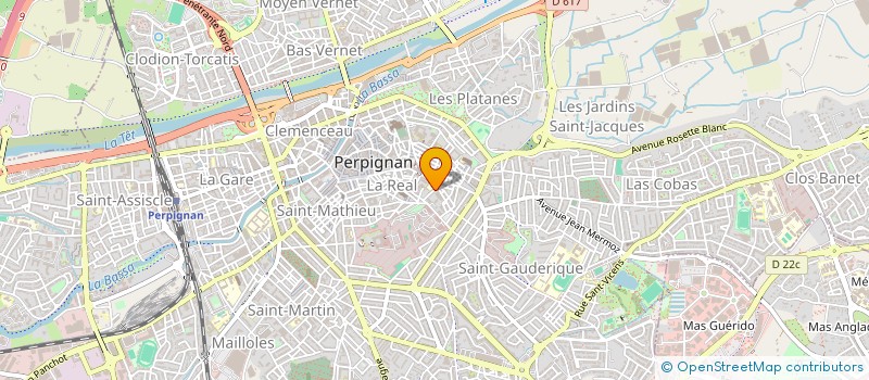 localisation de l'entreprise MADAME MEVLIDA CIZMIC  PERPIGNAN