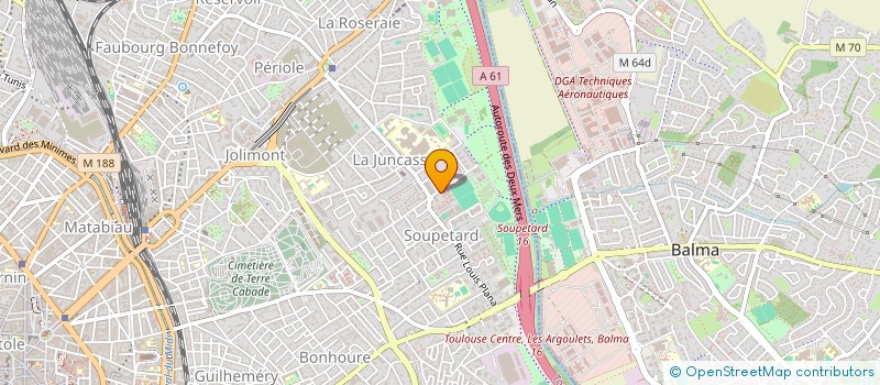 localisation de l'entreprise MADAME MEYIA MEYIA ME NTOLO  TOULOUSE