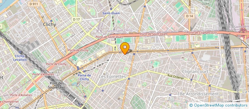 localisation de l'entreprise MADAME MEYREM LAMQADDEM  PARIS