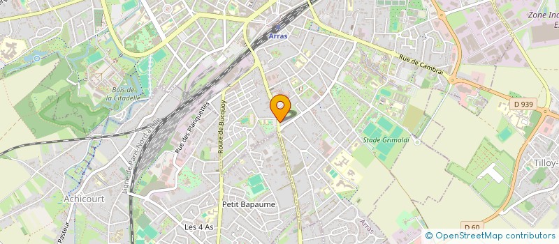 localisation de l'entreprise MADAME MEYRIAM MEDJAHDI à ARRAS