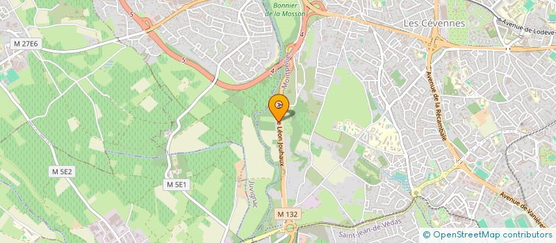 localisation de l'entreprise MADAME MEYRON LEMENY HOSPICE à MONTPELLIER