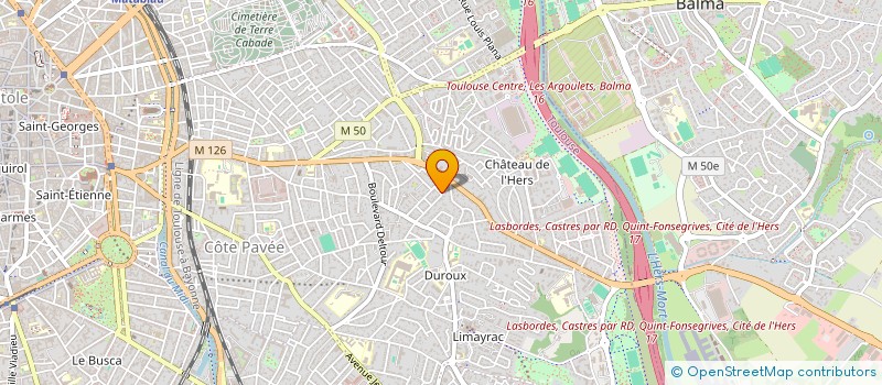 localisation de l'entreprise MADAME MEZENA KADOUCHE à TOULOUSE