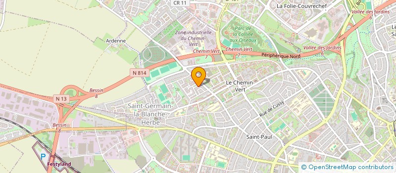 localisation de l'entreprise MADAME MEZIANE KHAMOURI  CAEN