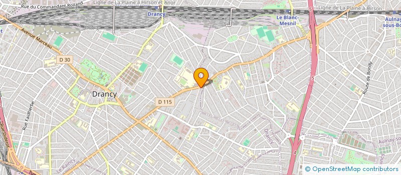 localisation de l'entreprise MADAME MHENNI BEN MERDAS à DRANCY