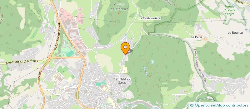 localisation de l'entreprise MADAME MI KYUNG BAE à VOIRON