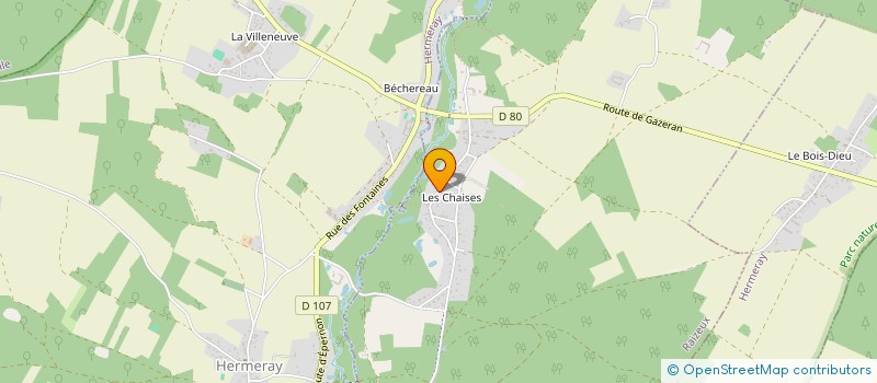 localisation de l'entreprise MADAME MI PARK  RAIZEUX