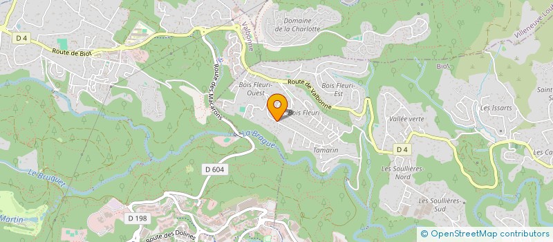 localisation de l'entreprise MADAME MIA ALFONS  BIOT