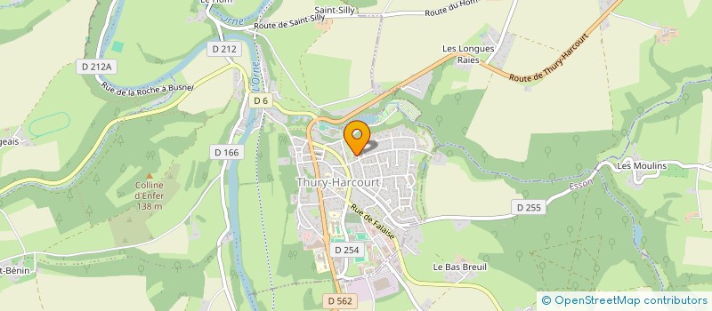 localisation de l'entreprise MADAME MIA BENABID  THURY-HARCOURT-LE-HOM