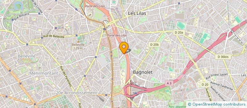 localisation de l'entreprise MADAME MIA CLAUDINE GHEZ  PARIS