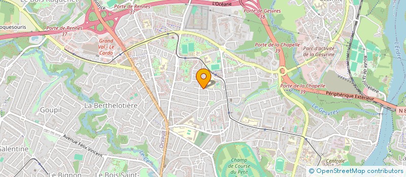 localisation de l'entreprise MADAME MIA COURTAT à NANTES