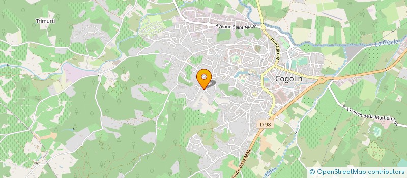 localisation de l'entreprise MADAME MIA DIBENEDETTO  SAINT-TROPEZ