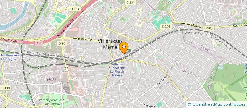localisation de l'entreprise MADAME MIA DREAN à VILLIERS-SUR-MARNE