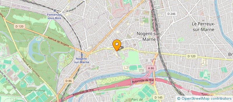 localisation de l'entreprise MADAME MIA ESTAVOYER à NOGENT-SUR-MARNE