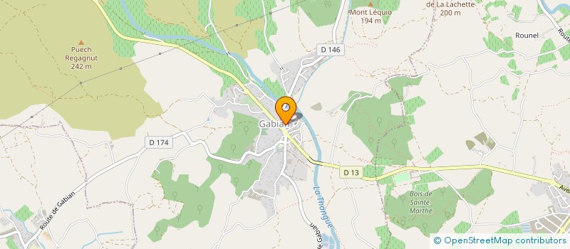 localisation de l'entreprise MADAME MIA FONTAN  GABIAN