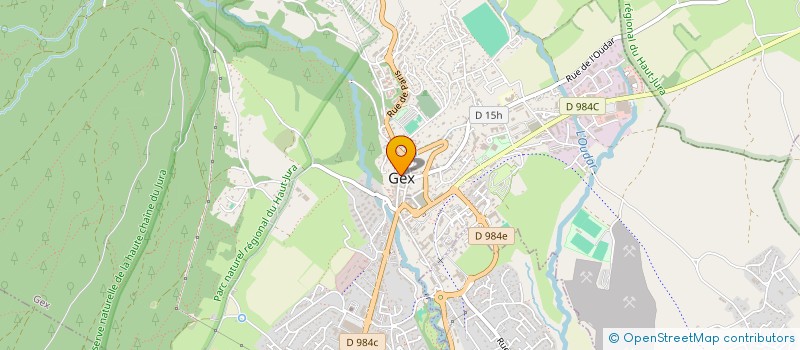 localisation de l'entreprise MADAME MIA FOURIE  GEX