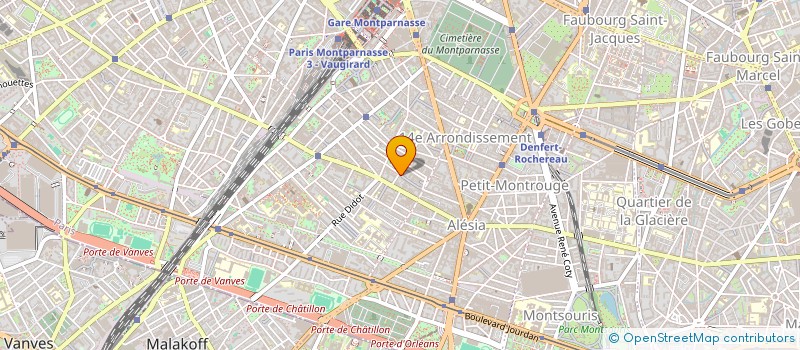 localisation de l'entreprise MADAME MIA MANCA LORTAT JACOB  PARIS