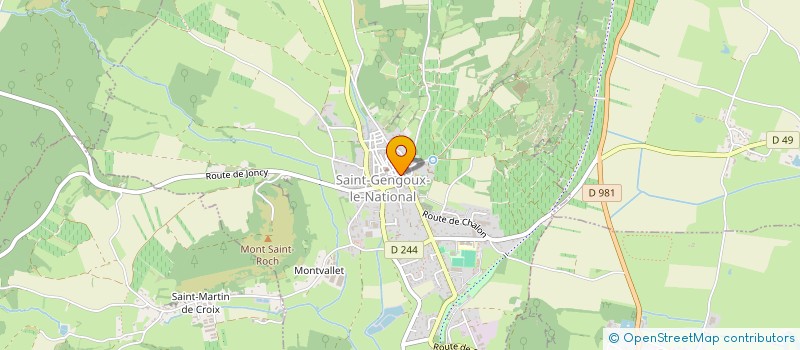 localisation de l'entreprise MADAME MIA MARA SALIVA  SAINT-GENGOUX-LE-NATIONAL