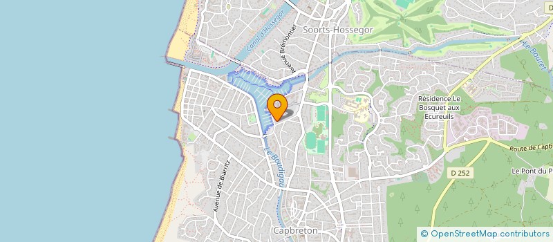 localisation de l'entreprise MADAME MIA MCMAHON  CAPBRETON