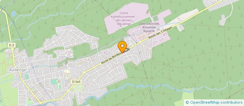 localisation de l'entreprise MADAME MIA NIVET  AUDENGE