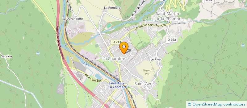 localisation de l'entreprise MADAME MIA VERRE  LA CHAMBRE