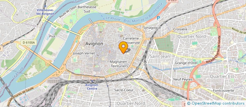 localisation de l'entreprise MADAME MIAH MOHAMAD YONUS  AVIGNON