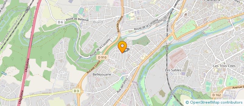 localisation de l'entreprise MADAME MIALDA SENECHAL à POITIERS