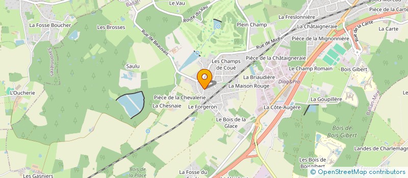 localisation de l'entreprise MADAME MIALICA FERRAOUN  BALLAN-MIRE