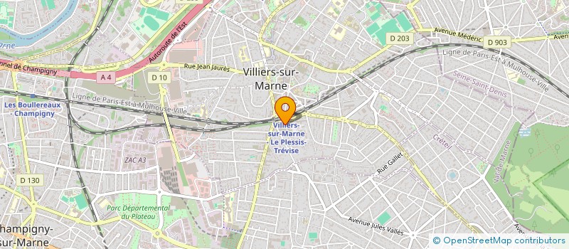 localisation de l'entreprise MADAME MIALITIANA RAKOTOVOAVY à VILLIERS-SUR-MARNE