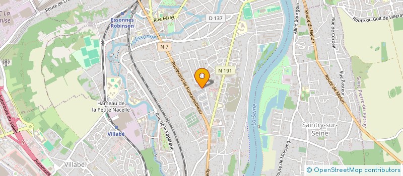 localisation de l'entreprise MADAME MIANDRY RANAIVOHARISON à CORBEIL ESSONNES