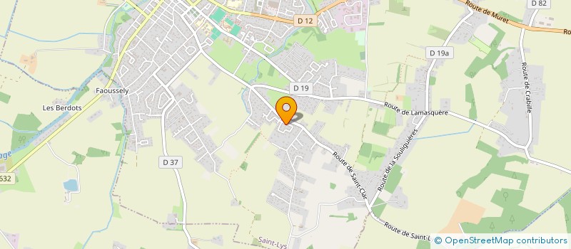 localisation de l'entreprise MADAME MIANGOLA RAKOTONIRAINY  SAINT-LYS