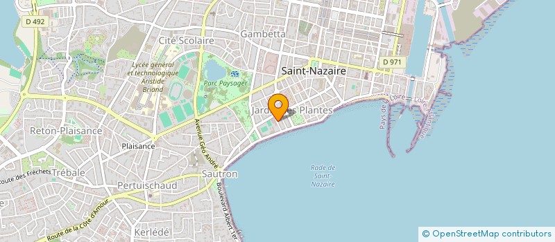 localisation de l'entreprise MADAME MIAOXUAN ZHOU  SAINT-NAZAIRE