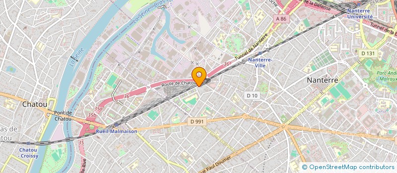 localisation de l'entreprise MADAME MIARITIANA ANDRIAMANJAY à NANTERRE