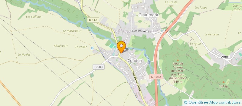 localisation de l'entreprise MADAME MICA MARFIL  COUDUN