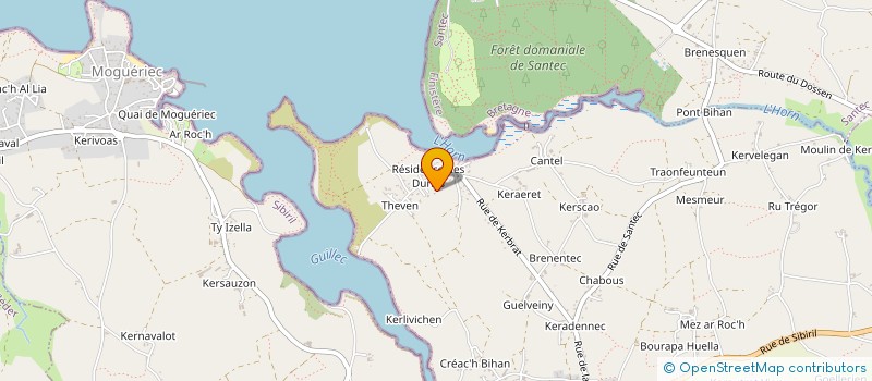 localisation de l'entreprise MADAME MICAELE BOURBON  PLOUGOULM