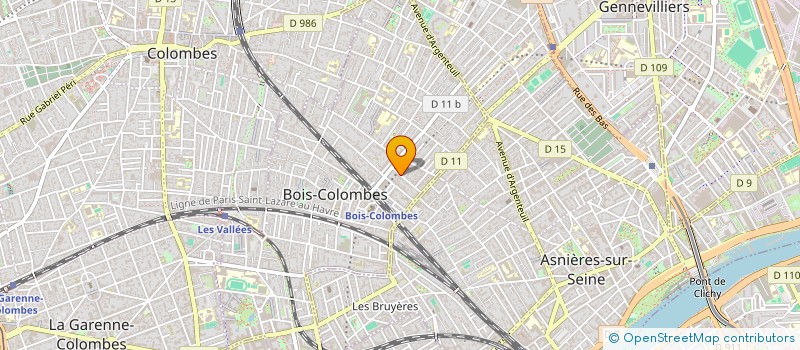 localisation de l'entreprise MADAME MICHA STAFFORD à BOIS-COLOMBES