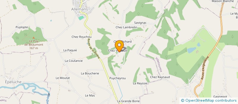 localisation de l'entreprise MADAME MICHAELA HOWARD  ALLEMANS