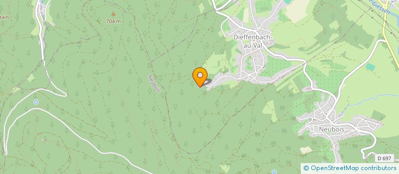 localisation de l'entreprise MADAME MICHAELA MEYER  DIEFFENBACH-AU-VAL