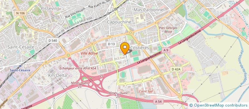 localisation de l'entreprise MADAME MICHAELA PENNE  NIMES