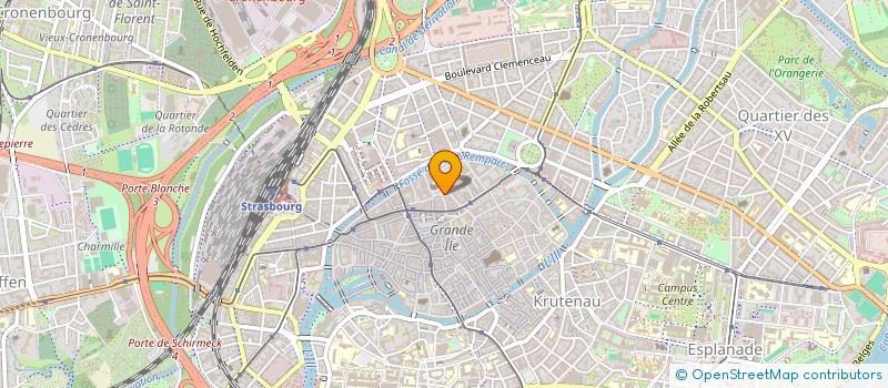 localisation de l'entreprise MADAME MICHAELA PREINER à STRASBOURG