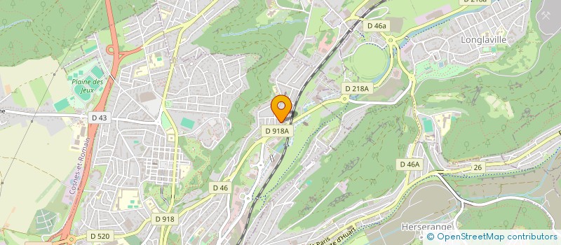 localisation de l'entreprise MADAME MICHAELA PRESUTTI à LONGWY