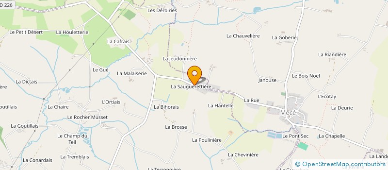 localisation de l'entreprise MADAME MICHAELA ROSCH  LIVRE-SUR-CHANGEON