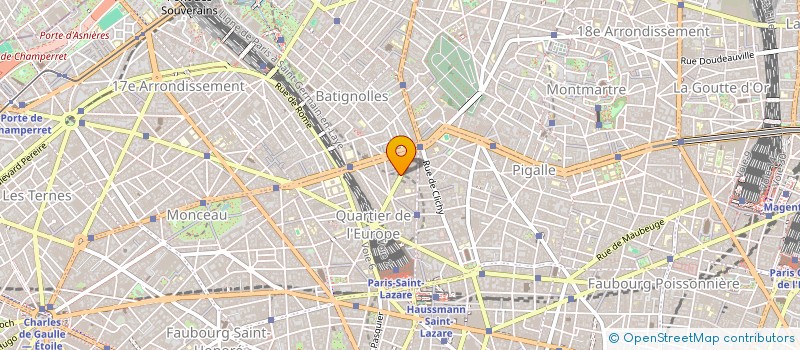 localisation de l'entreprise MADAME MICHAELLE GAGNET  PARIS