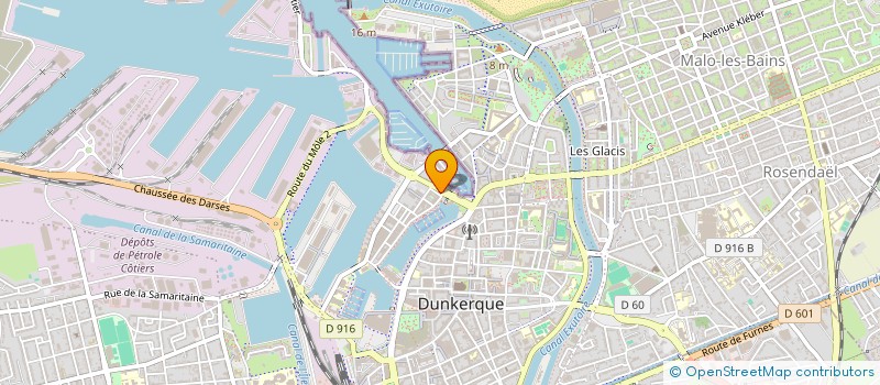 localisation de l'entreprise MADAME MICHAELLE LEMA MALUENGA à DUNKERQUE