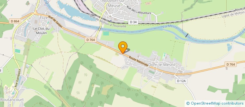 localisation de l'entreprise MADAME MICHAELLE POLI  SEDAN