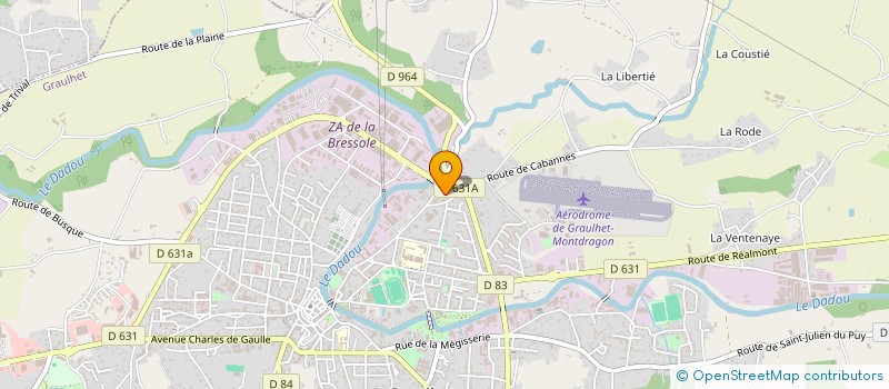 localisation de l'entreprise MADAME MICHAELLE REMOND  GRAULHET