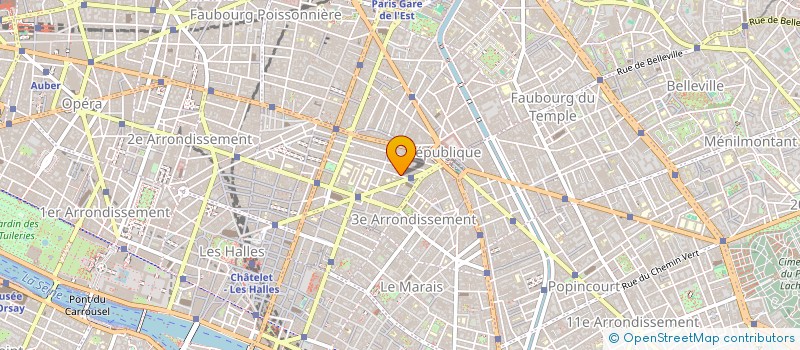 localisation de l'entreprise MADAME MICHAILLA PAUSICIES à PARIS