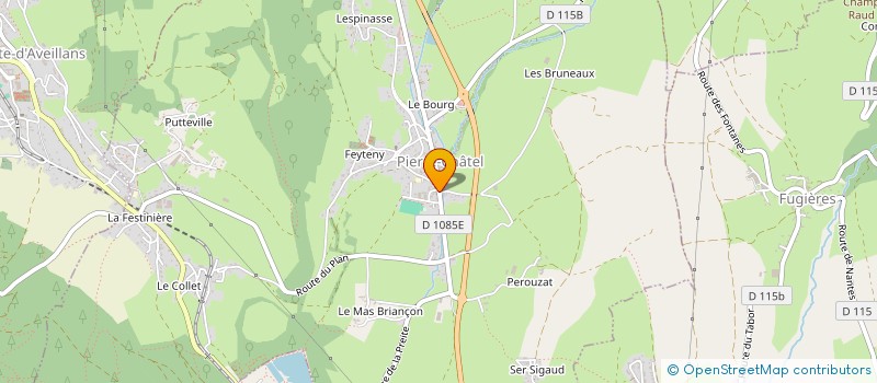 localisation de l'entreprise MADAME MICHALA SKRABOVA  PIERRE-CHATEL