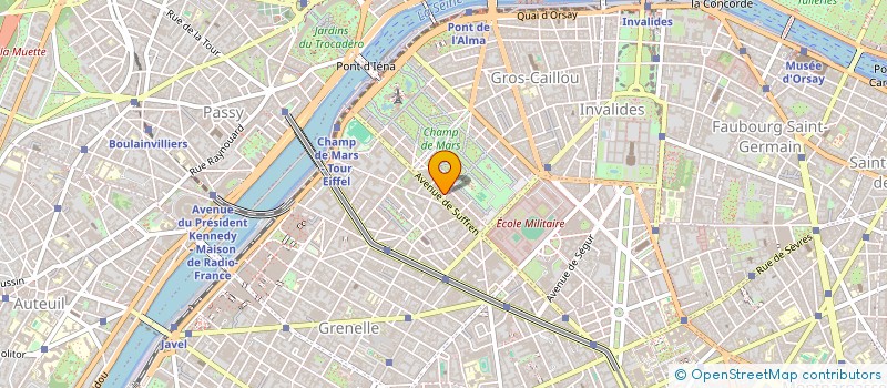 localisation de l'entreprise MADAME MICHEL BASTIANETTO  PARIS