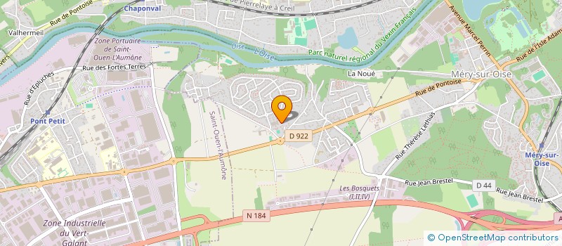 localisation de l'entreprise MADAME MICHEL CARLE à MERY-SUR-OISE